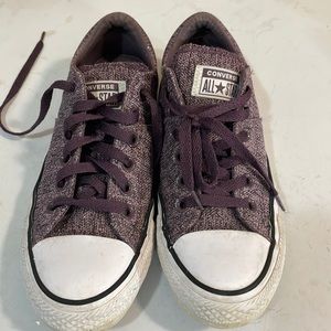 Women’s purple Converse